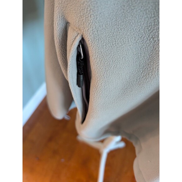 Columbia Fleece Layer Zip Up Jacket Orange Grey Skater Dadcore Normcore 90s XL - Picture 7 of 16